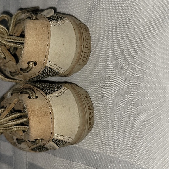 🟢Baby Sperry Topsiders size 2M Leather - Picture 4 of 5